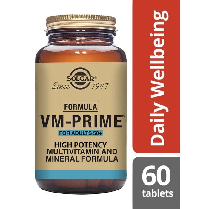 Solgar® Formula VM-Prime for Adults 50 Plus Tablets - Pack of 60 Solgar