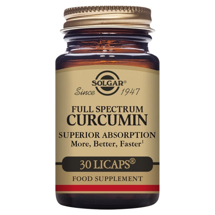 Solgar® Full Spectrum Curcumin Softgels - Pack of 30 Solgar