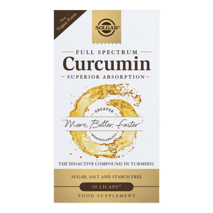 Solgar® Full Spectrum Curcumin Softgels - Pack of 30 Solgar