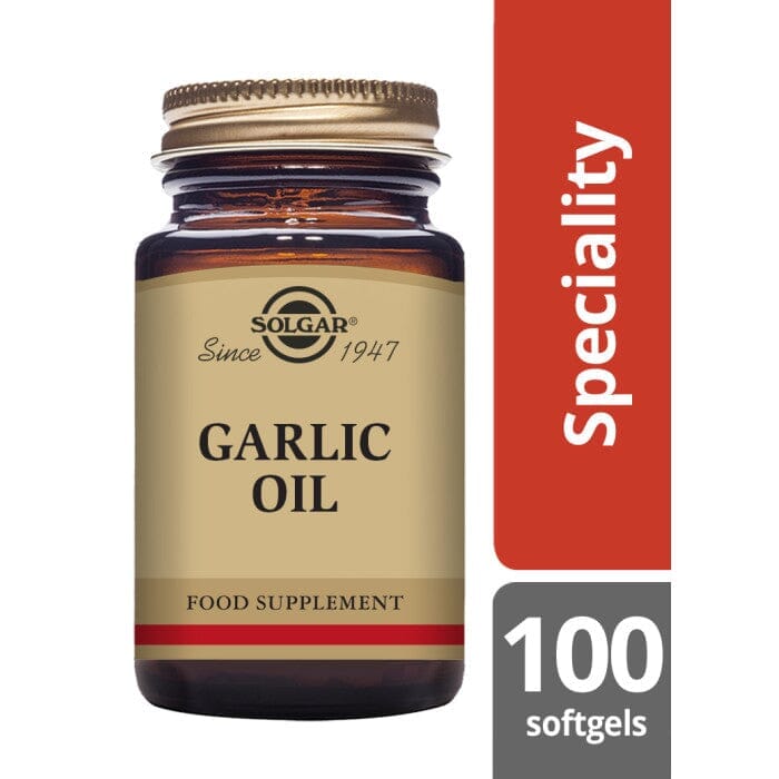Solgar® Garlic Oil Softgels - Pack of 100 Solgar