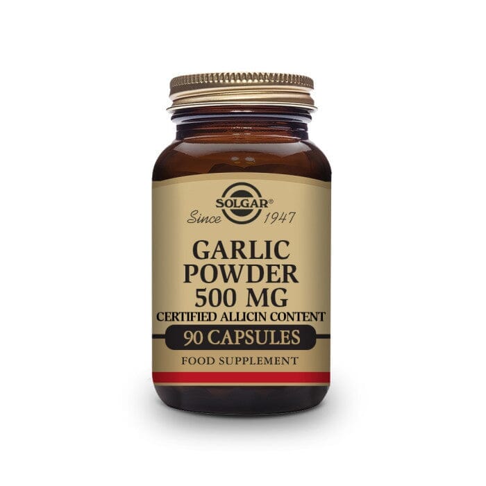 Solgar® Garlic Powder 500 mg Vegetable Capsules - Pack of 90 Solgar
