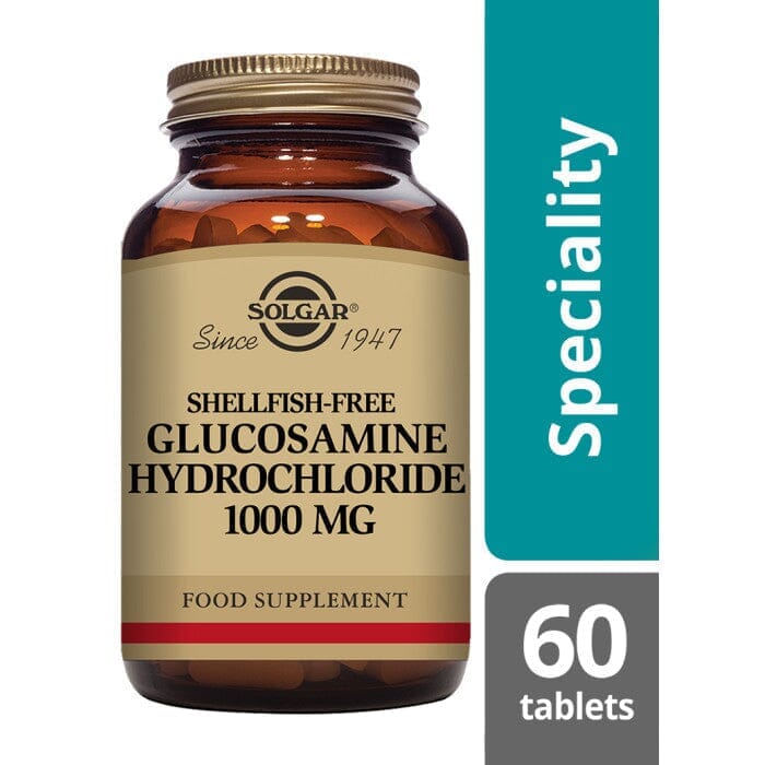 Solgar® Glucosamine Hydrochloride 1000 mg Tablets - Pack of 60 Solgar
