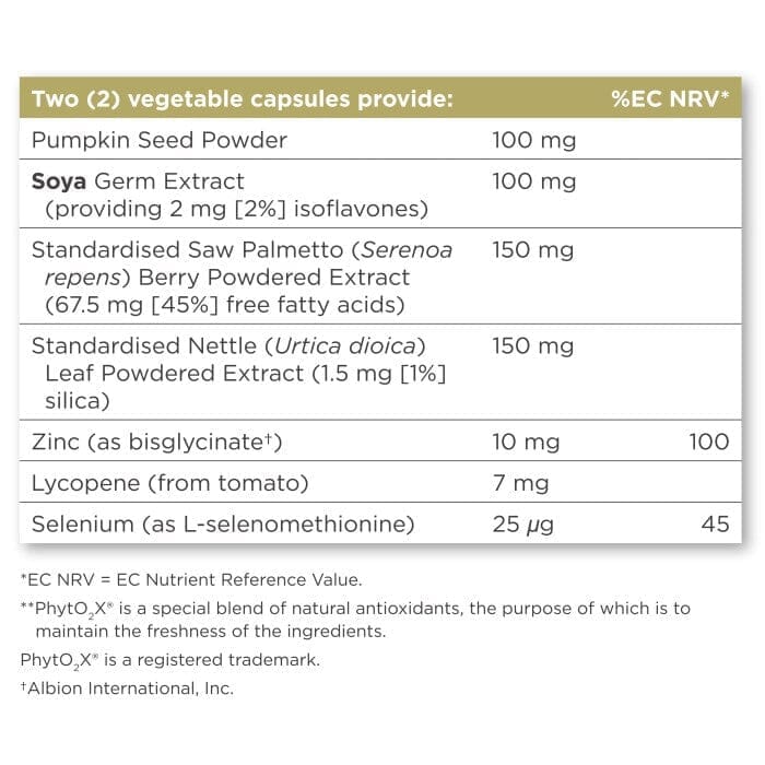 Solgar® Gold Specifics Prostate Support Vegetable Capsules - Pack of 60 Solgar