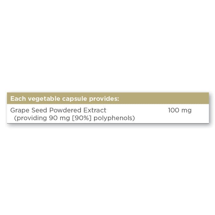 Solgar® Grape Seed Extract 100 mg Vegetable Capsules - Pack of 30 Solgar