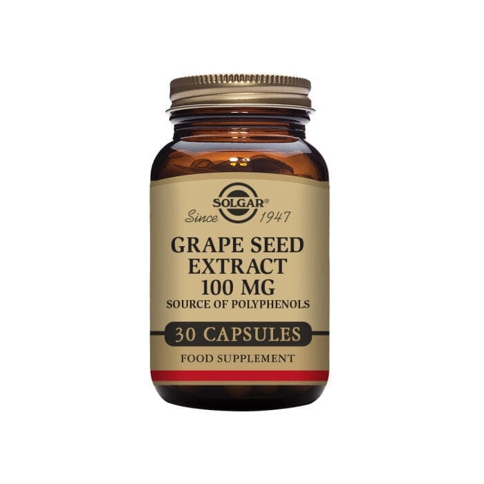 Solgar® Grape Seed Extract 100 mg Vegetable Capsules - Pack of 30 Solgar