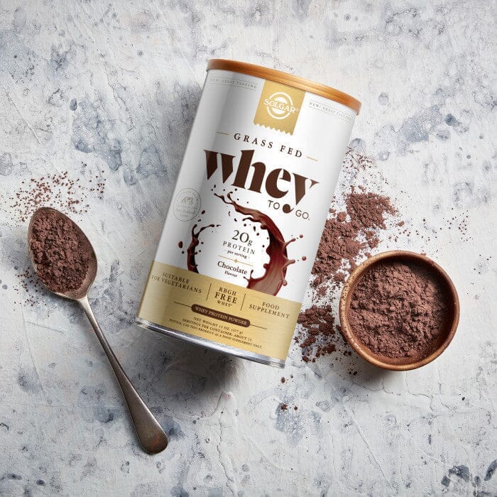 Solgar® Grass-Fed Whey To Go (Chocolate) Solgar