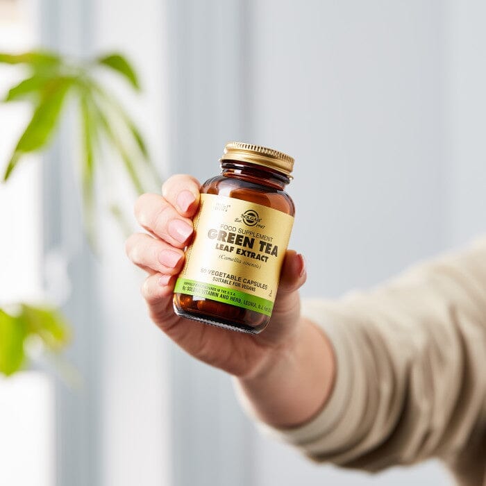 Solgar® Green Tea Leaf Extract Vegetable Capsules - Pack of 60 Solgar
