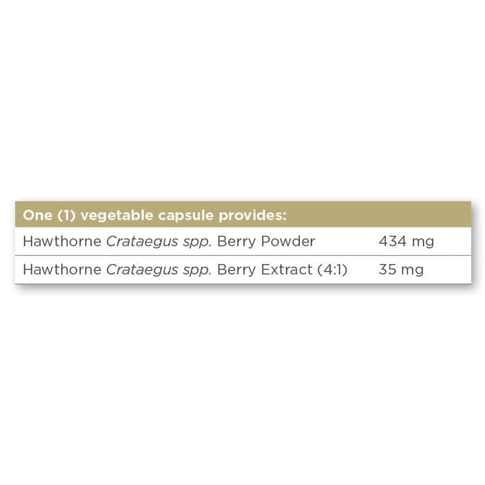 Solgar® Hawthorne Berry Vegetable Capsules - Pack of 100 Solgar