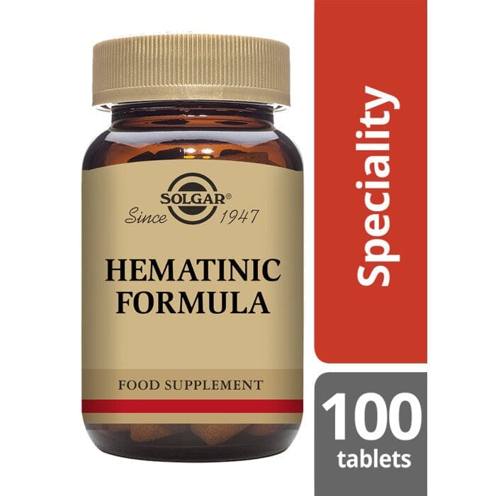 Solgar® Hematinic Formula Tablets - Pack of 100 Solgar
