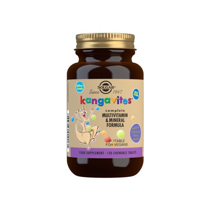 Solgar® Kangavites Bouncing Berry Complete Multivitamin and Mineral Formula Chewable Tablets - Pack of 120 Solgar