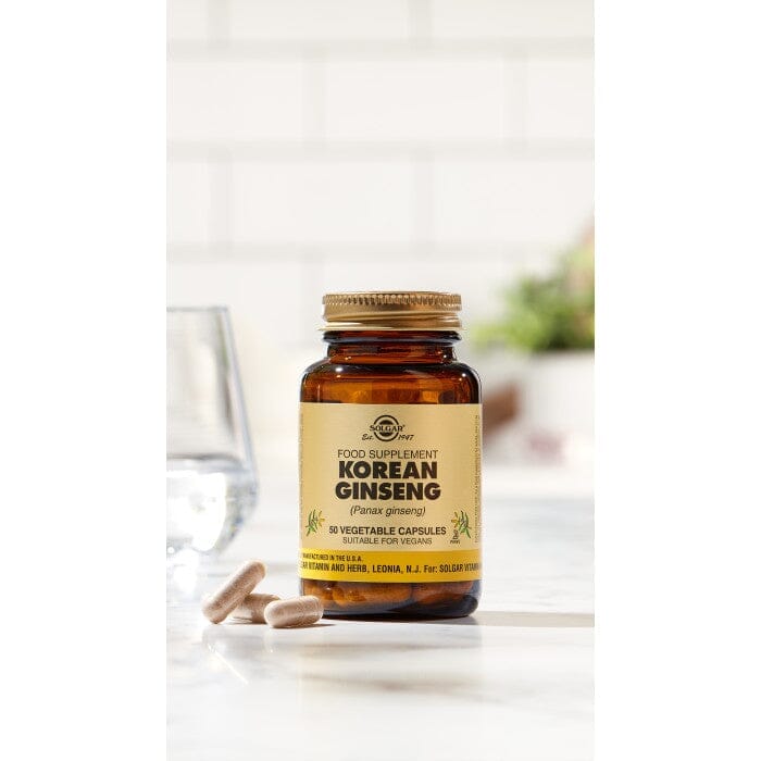 Solgar® Korean Ginseng Vegetable Capsules - Pack of 50 Solgar