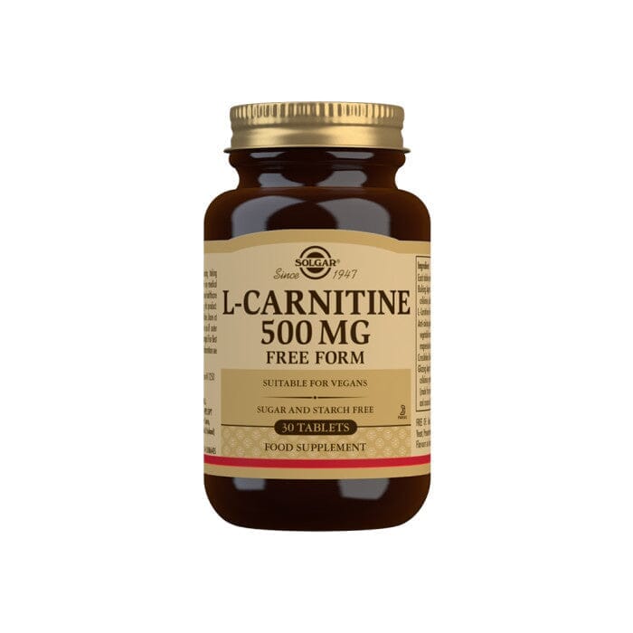 Solgar® L-Carnitine 500 mg Tablets - Pack of 30 Solgar
