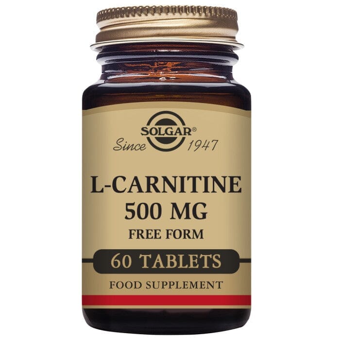 Solgar® L-Carnitine 500 mg Tablets - Pack of 60 Solgar