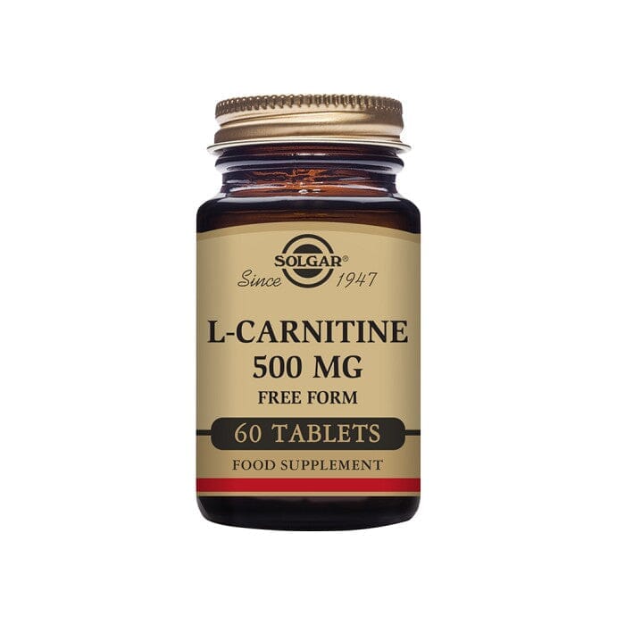 Solgar® L-Carnitine 500 mg Tablets - Pack of 60 Solgar