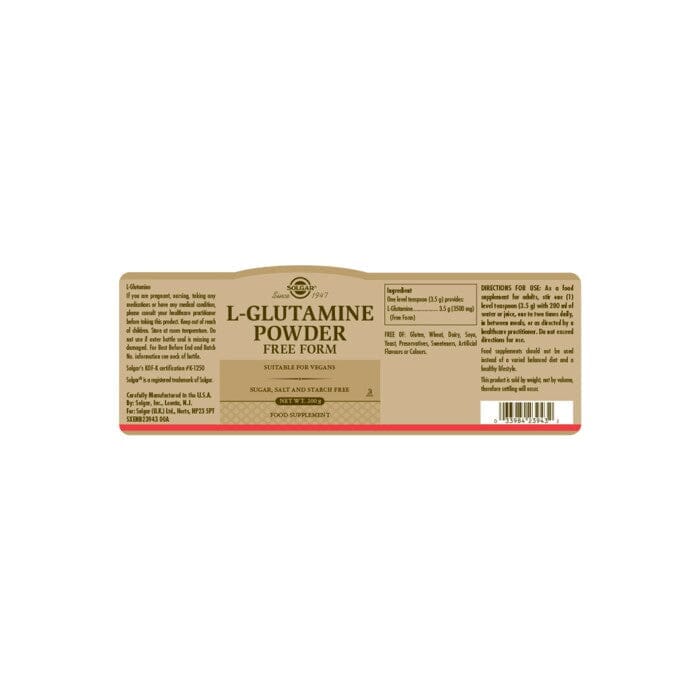 Solgar® L-Glutamine Powder 200 g Solgar