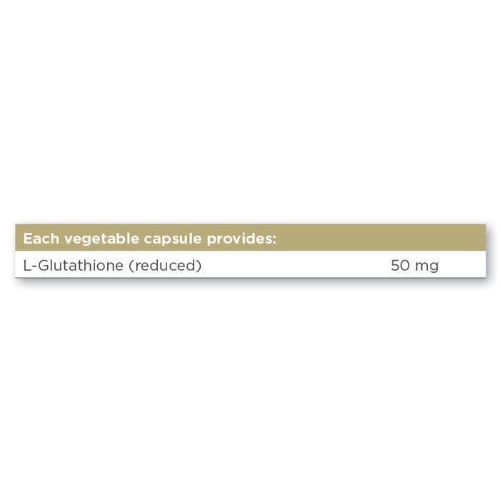 Solgar® L-Glutathione Reduced 50 mg Vegetable Capsules - Pack of 30 Solgar
