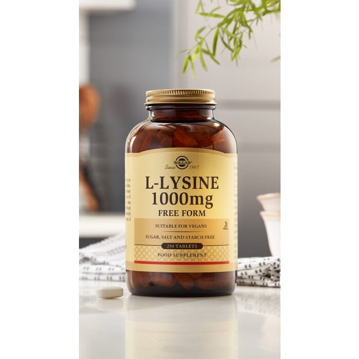 Solgar® L-Lysine 1000 mg Tablets - Pack of 50 Solgar