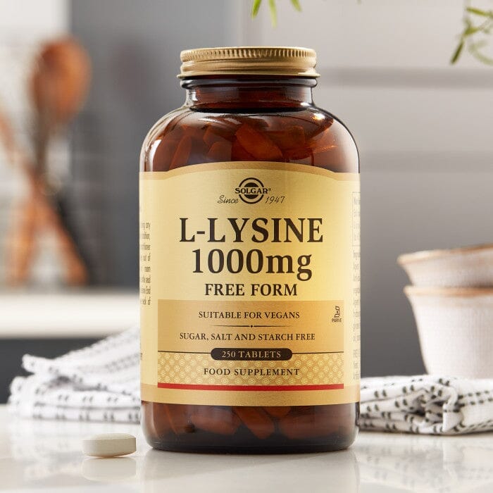 Solgar® L-Lysine 1000 mg Tablets - Pack of 50 Solgar