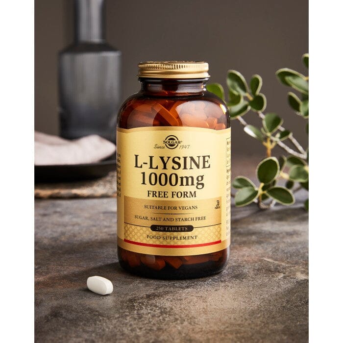 Solgar® L-Lysine 1000 mg Tablets - Pack of 50 Solgar