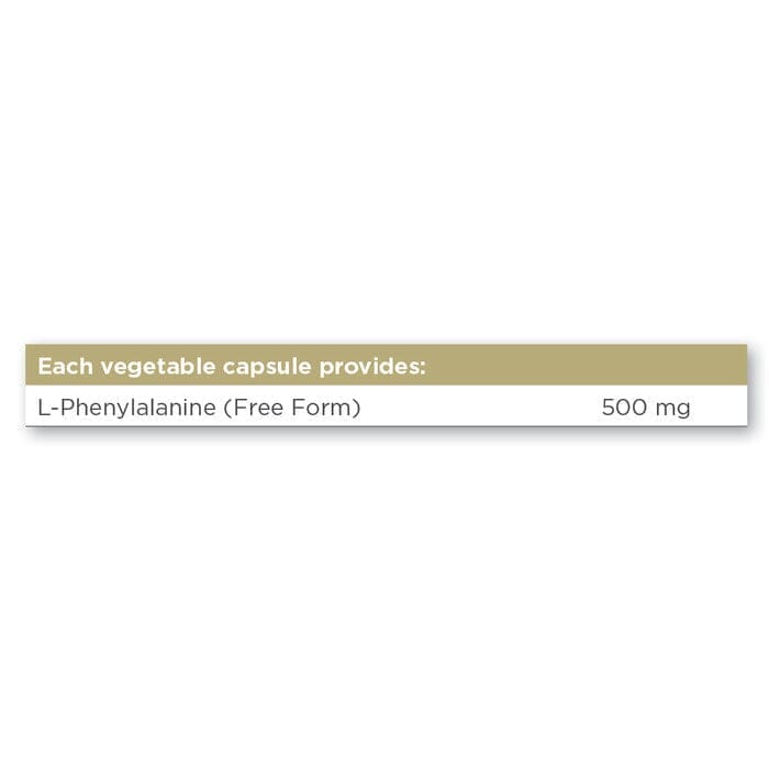 Solgar® L-Phenylalanine 500 mg Vegetable Capsules - Pack of 50 Solgar