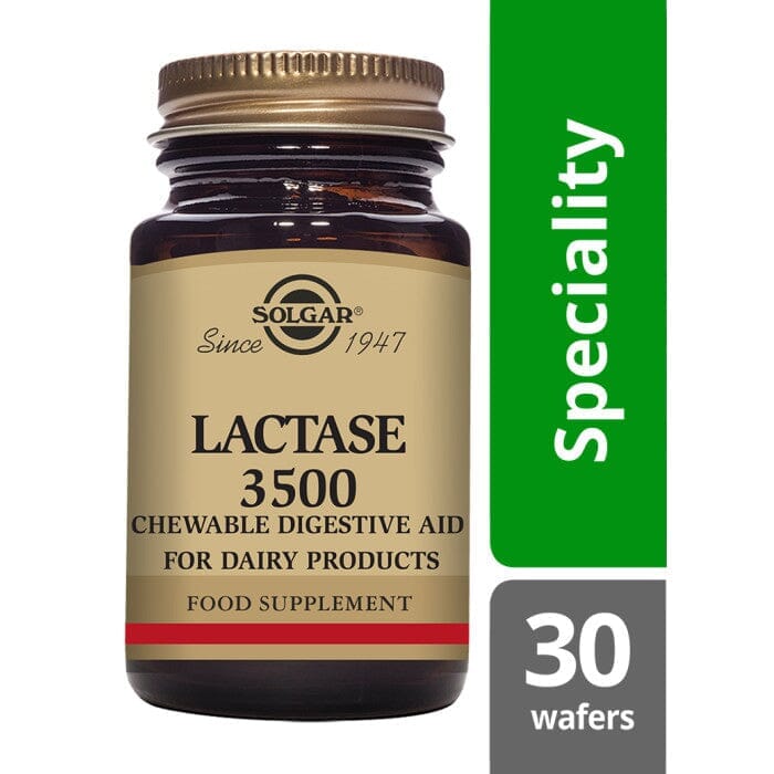 Solgar® Lactase 3500 Wafers - Pack of 30 Solgar