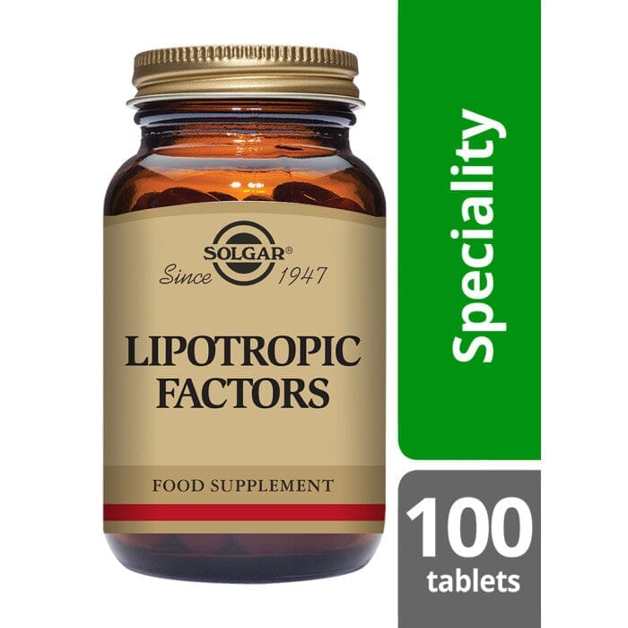 Solgar® Lipotropic Factors Tablets - Pack of 100 Solgar