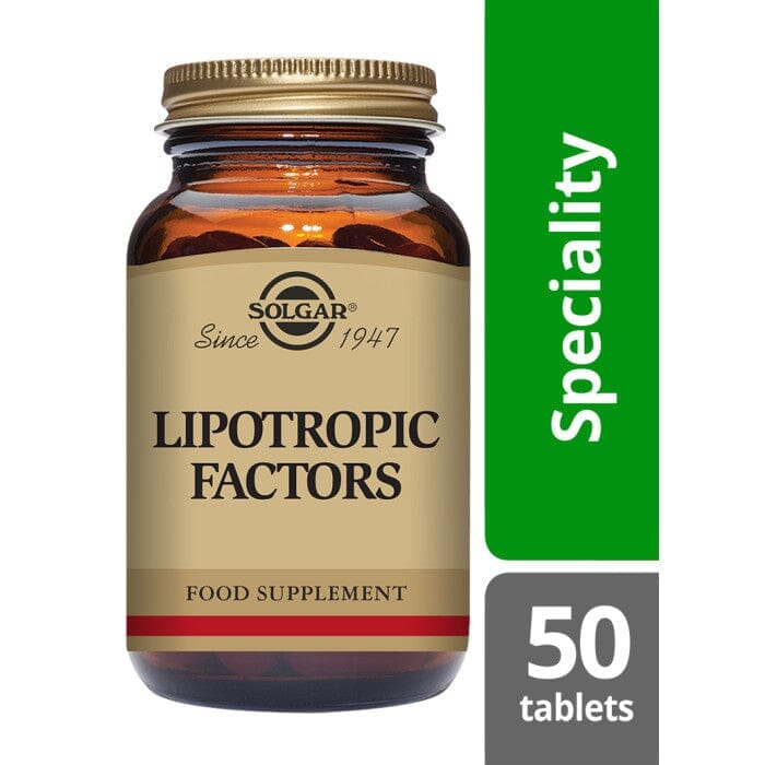 Solgar® Lipotropic Factors Tablets - Pack of 50 Solgar