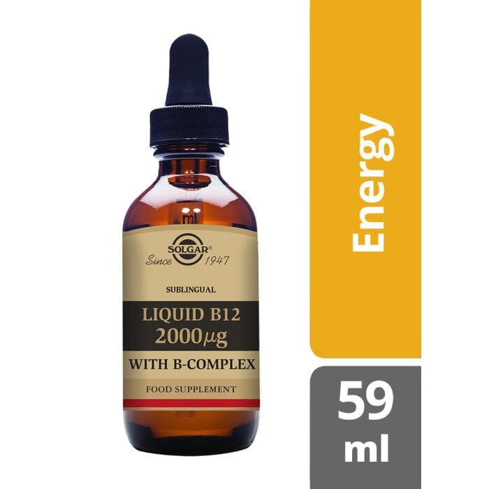 Solgar® Liquid B12 2000 µg with B-Complex - 59 ml Solgar