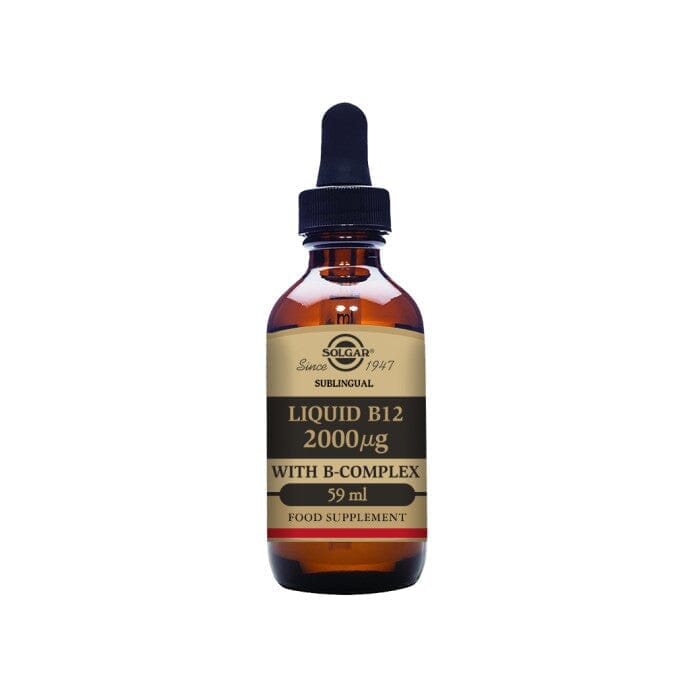 Solgar® Liquid B12 2000 µg with B-Complex - 59 ml Solgar