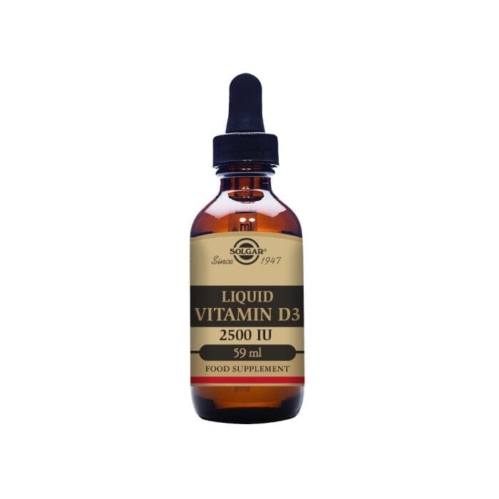 Solgar® Liquid Vitamin D3 2500 IU (62.5 µg) - Natural Orange Flavour - 59ml Solgar