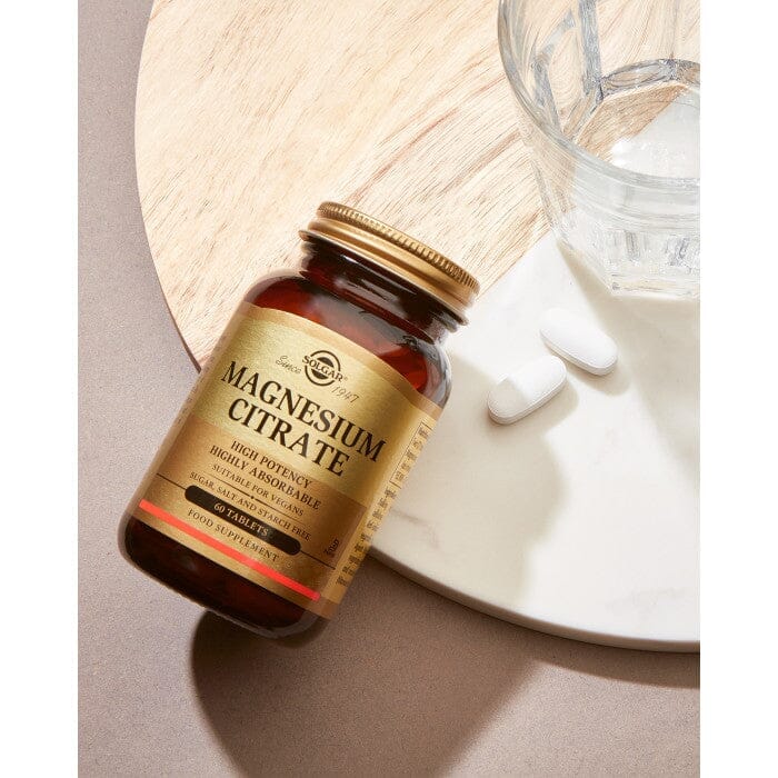 Solgar® Magnesium Citrate Tablets - Pack of 120 Solgar