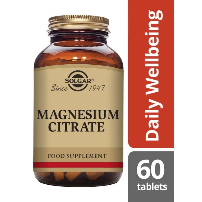 Solgar® Magnesium Citrate Tablets - Pack of 60 Solgar