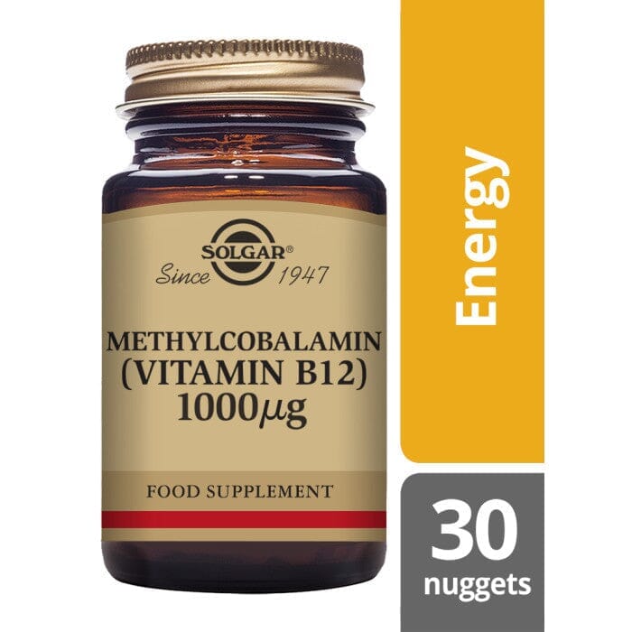 Solgar® Methylcobalamin (Vitamin B12) 1000 µg Nuggets - Pack of 30 Solgar