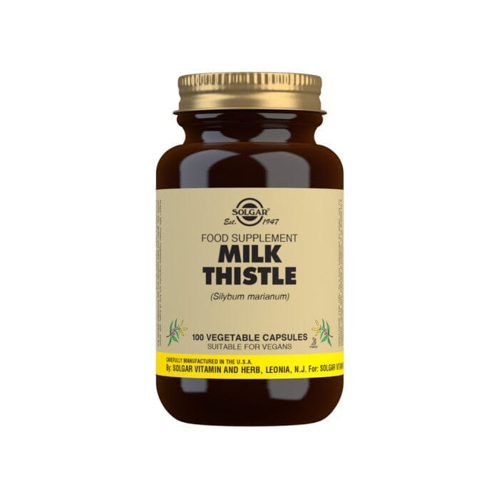 Solgar® Milk Thistle Vegetable Capsules - Pack of 100 Solgar