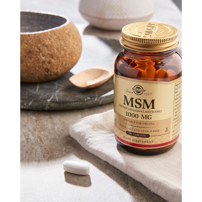 Solgar® MSM 1000 mg Tablets - Pack of 120 Solgar