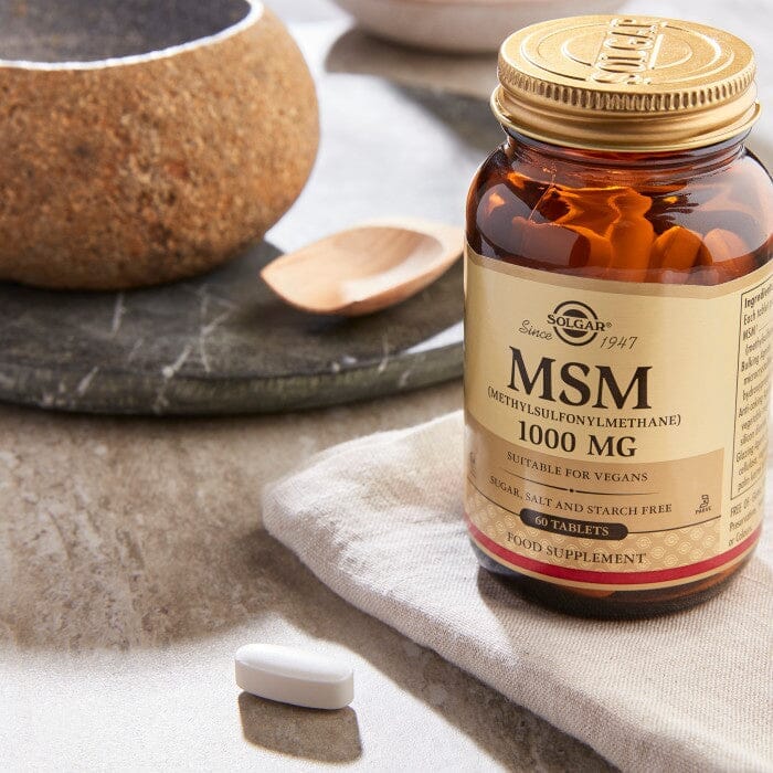 Solgar® MSM 1000 mg Tablets - Pack of 120 Solgar