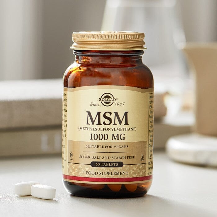 Solgar® MSM 1000 mg Tablets - Pack of 60 Solgar