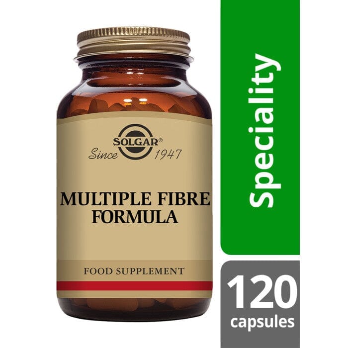 Solgar® Multiple Fibre Formula Vegetable Capsules - Pack of 120 Solgar