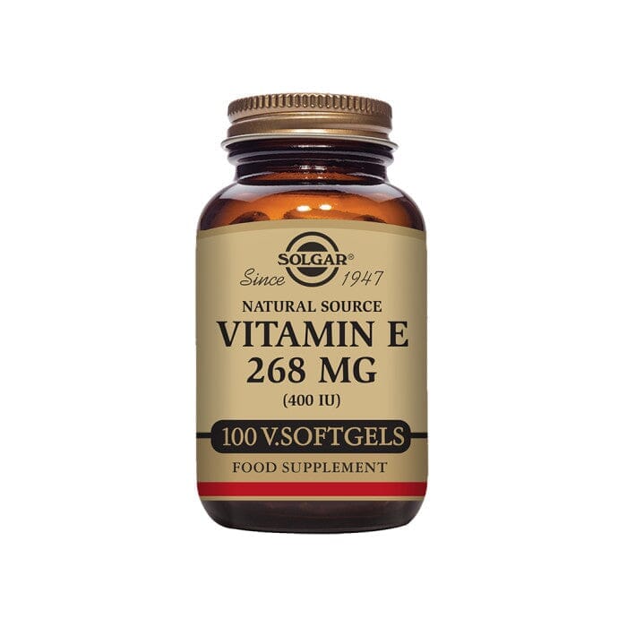 Solgar® Natural Source Vitamin E 268 mg (400 IU) Softgels - Pack of 100 Solgar