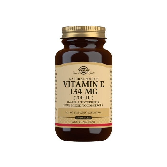 Solgar® Natural Source Vitamin E 268 mg (400 IU) Softgels - Pack of 250 Solgar