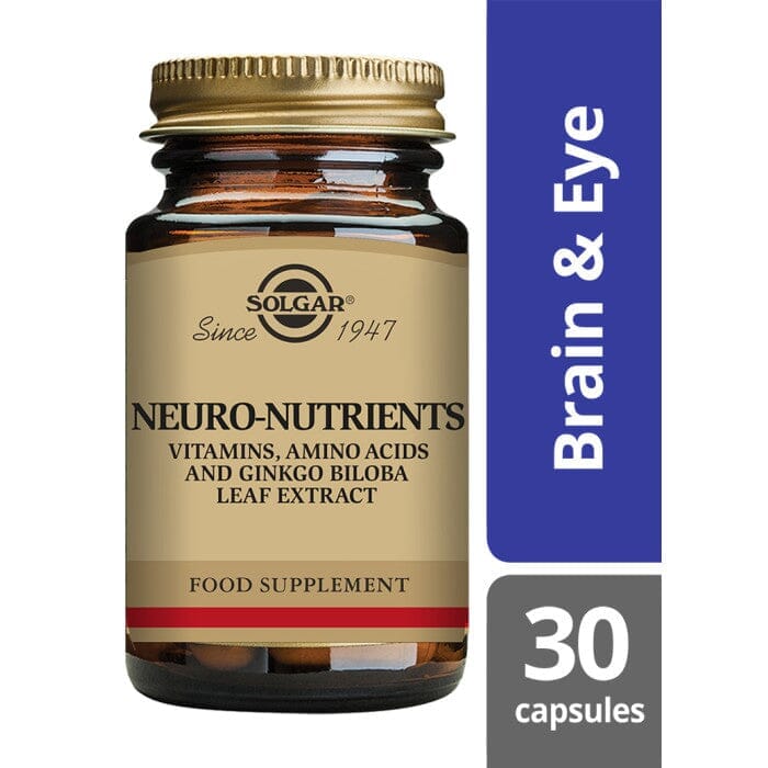 Solgar® Neuro-Nutrients Vegetable Capsules - Pack of 30 Solgar