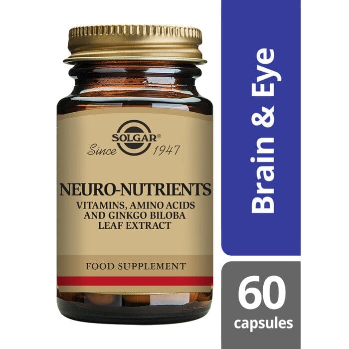 Solgar® Neuro-Nutrients Vegetable Capsules - Pack of 60 Solgar