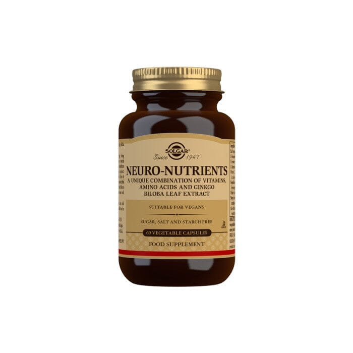 Solgar® Neuro-Nutrients Vegetable Capsules - Pack of 60 Solgar