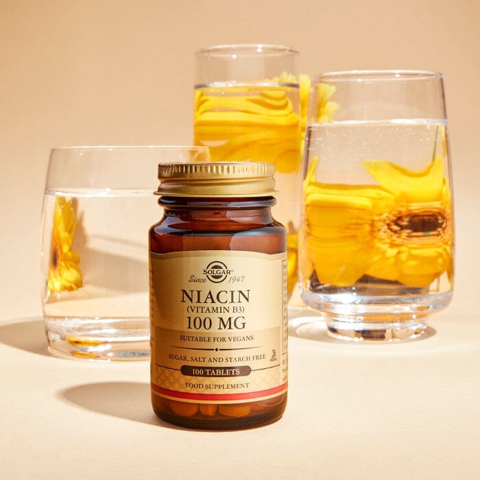 Solgar® Niacin (Vitamin B3) 100 mg Tablets - Pack of 100 Solgar