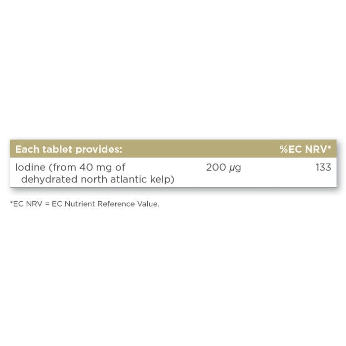 Solgar® North Atlantic Kelp Tablets - Pack of 250 Solgar