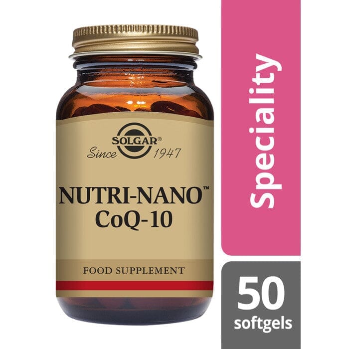 Solgar® Nutri-Nano CoQ-10 3.1x Softgels - Pack of 50 Solgar