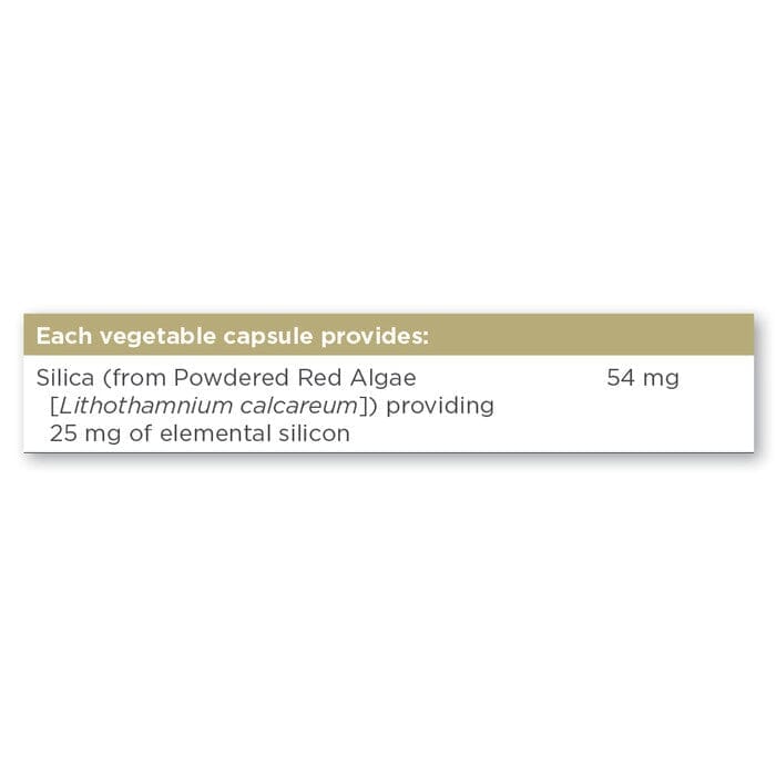 Solgar® Oceanic Silica 25 mg Vegetable Capsules - Pack of 50 Solgar