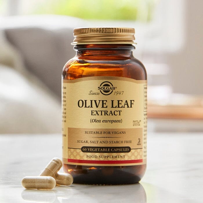 Solgar® Olive Leaf Extract Vegetable Capsules - Pack of 60 Solgar
