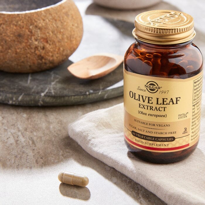 Solgar® Olive Leaf Extract Vegetable Capsules - Pack of 60 Solgar