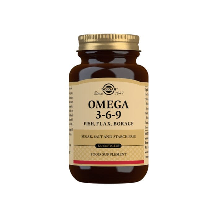 Solgar® Omega 3-6-9 Softgels - Pack of 120 Solgar